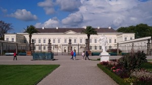 Schloss Herrenhausen Hannover, Gartenseite, Foto: Celia Solf.