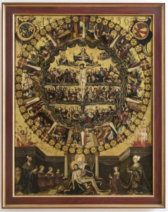 Rosenkranztafel von Hans II. Ostendorfer, 1536