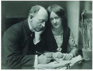 Emil Nolde und Ada, 1909, Foto: Nolde Stiftung Seebüll