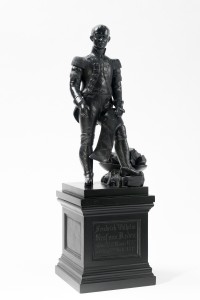 Statuette: Friedrich Wilhelm Graf von Reden (1752—1815), Carl Julius Wilhelm Meine nach Theodor Kalide, Eisenguss, Königlich-Preußische Gießerei Gleiwitz, um 1885